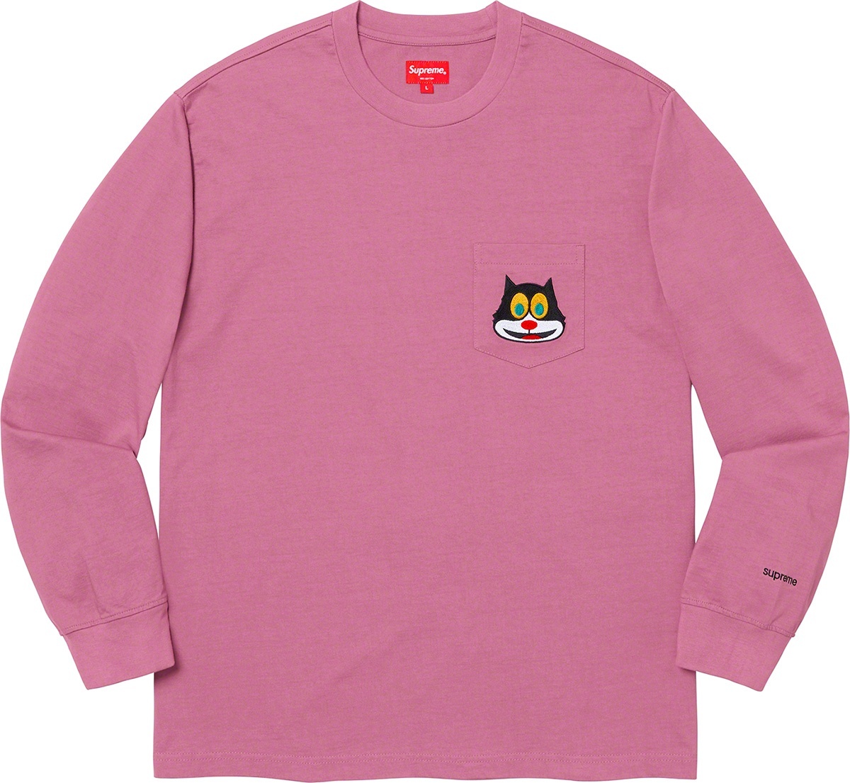 Cat L/S Pocket Tee view 2